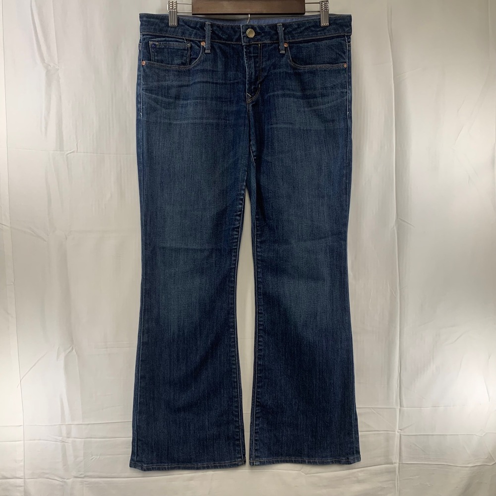 Gap Sexy Boot Jeans Womens 31/12a Dark Wash Denim Bootcut 1969